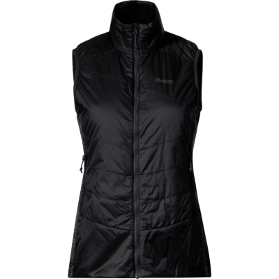 Bergans Women's Rabot Insulated Hybrid Vest Black/Solid Charcoal