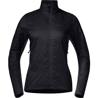 Bergans Women's Rabot V2 Insulated Hybrid Jacket Black/Solid Charcoal