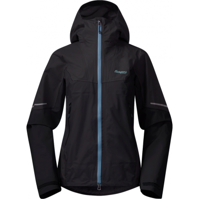 Bergans Women's Senja 3L Jacket Black/Dark Shadow Grey/Smoke Blue