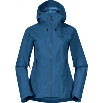 Bergans Women's Skar light 3L Shell Jacket North Sea Blue