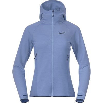 Bergans Women's Tind Merino Hood Jacket  Blueberry Milk