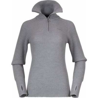 Bergans Women's Ulriken Jumper Magnesium Grey