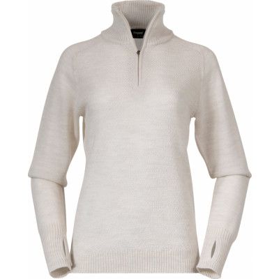 Bergans Women's Ulriken Light Merino Jumper  Vanilla White