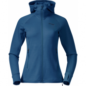 Women's Ulstein Wool Hood Jacket North Sea Blue