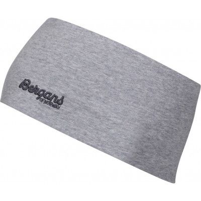 Bergans Junors' Cotton Headband Grey Melange