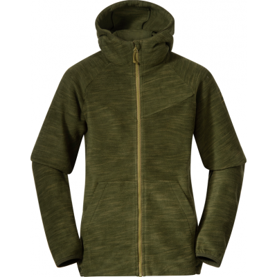Bergans Youth Hareid Girl Jacket Dark Olive Green
