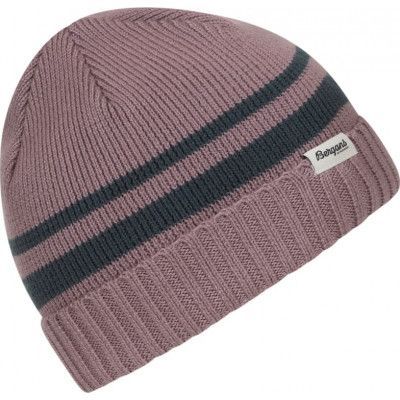 Bergans Youth Striped V2 Beanie Lilac Chalk/Orion Blue