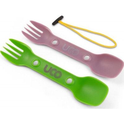 UCO Gear Eco Utility Spork 2-Pack For-Lush