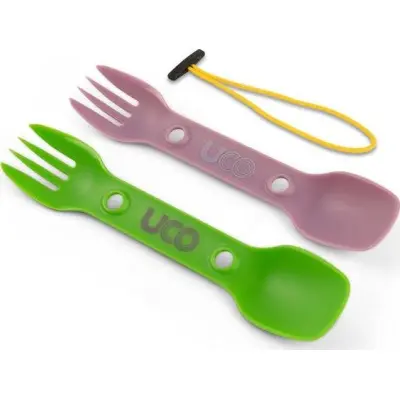 UCO Gear Eco Utility Spork 2-Pack For-Lush
