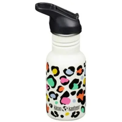 Klean Kanteen Kid Classic Narrow 355ml (w/Flip Seal Sport) Leopard Print