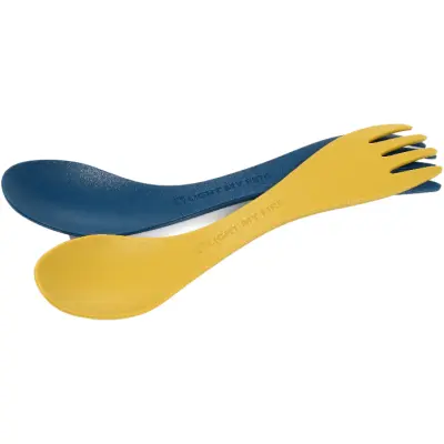 Light My Fire Spork Little 2-pack Musty Yellow / Hazy Blue