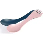 Light My Fire Spork Original Bio 2-pack Hazyblue/dustypink