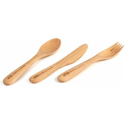 GSI Outdoors Rakau Cutlery Set NoColour
