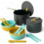 Sea To Summit Frontier UL Two Pot Cook Set 14 Piece Multi