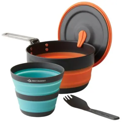 Sea To Summit Frontier Ultralight Collapsible One Pot Cook Set 3-piece 1L Pot