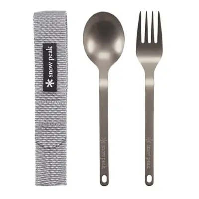 Snow Peak Titanium Fork&Spoon Set