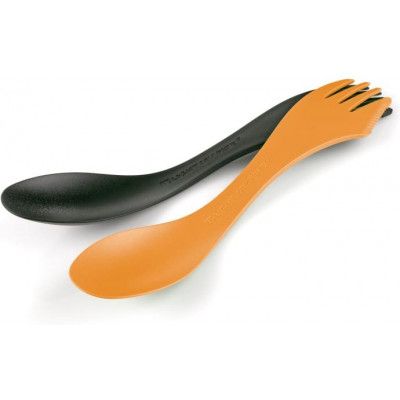 Light My Fire Spork Medium Bio 2-pack  Rusty Orange/Slaty Black