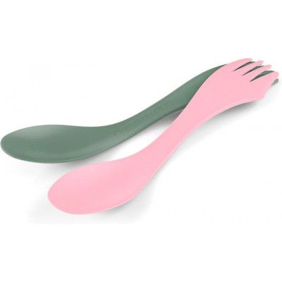 Light My Fire Spork Medium Bio 2-pack  Musty Yellow/Hazy Blue