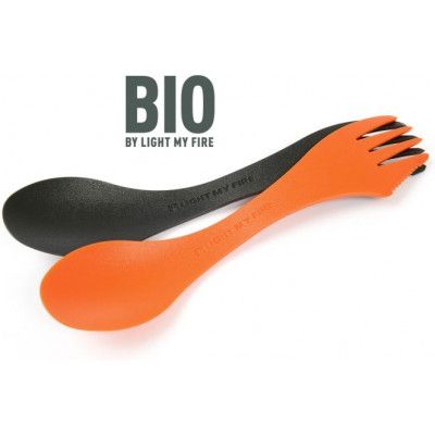 Light My Fire Spork Original Bio 2-pack  Rusty Orange/Slaty Black