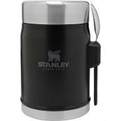 Stanley The Legendary Food Jar + Spork Matte Black