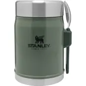 Stanley The Legendary Food Jar + Spork Hammertone Green