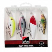 DAM Deep Diver Pack wobblersats 4 st./pkt