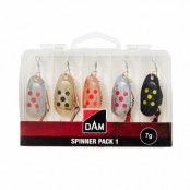 DAM Spinner Pack 7 g spinnarsats 5 st./pkt