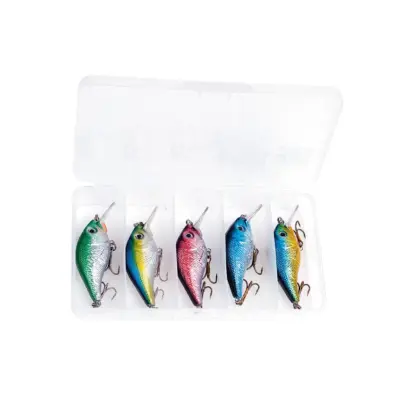 Fladen 7 cm wobblersortiment 5 st/pkt