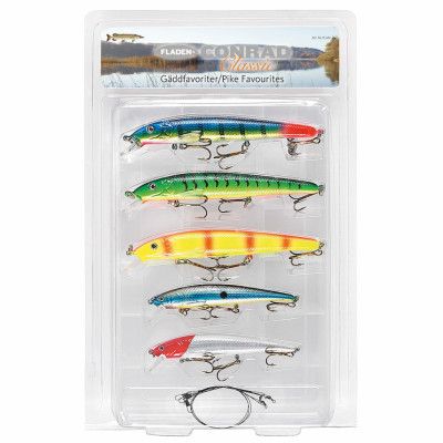 Fladen Conrad wobblersortiment + betesask