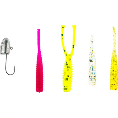 iFish Rubber Ize Pimple Jigs 40-P Mixed