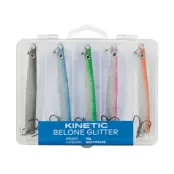 Kinetic Belone Glitter 16 g skeddrag 5 st/pkt