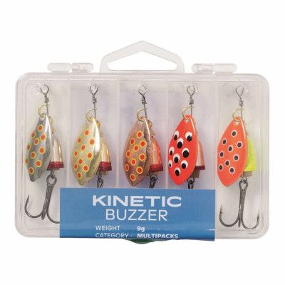 Kinetic Buzzer 9 g spinnarset 5 st/pkt