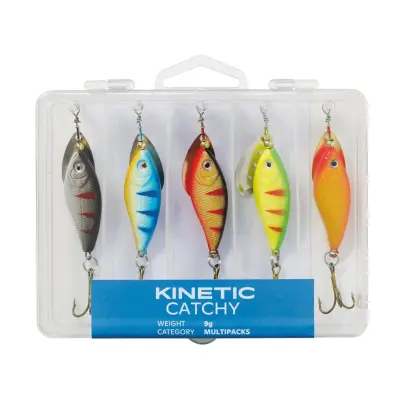Kinetic Catchy 9 g spinnarsortiment 5 st/pkt