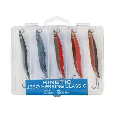 Kinetic Jebo Herring Classic 34 g sortiment 5 st/pkt