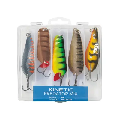 Kinetic Predator Mix skeddragssortiment 5 st/pkt
