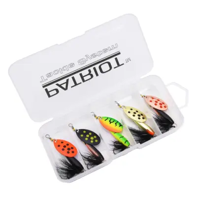 Patriot Finny Fly 7,5 g spinnarsortiment 5 st/pkt