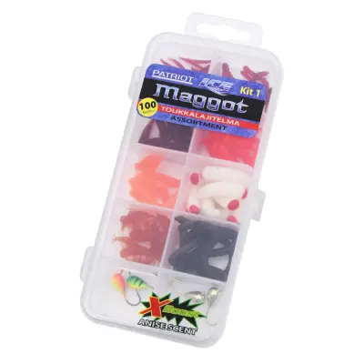 Patriot Ice Maggot konstgjord larv 100 st/pkt