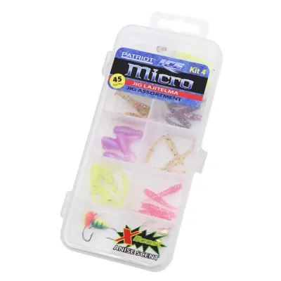 Patriot Ice Micro pimpeljigg kit 4 45 st/pkt
