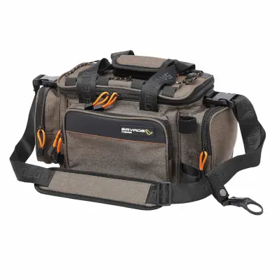 Savage Gear Specialist Soft Lure Bag betesaskväska + ask och 10 påsar