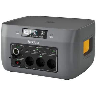 Biolite BaseCharge 1500+ Black