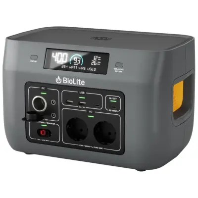 Biolite BaseCharge 600+ Black