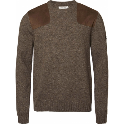 Chevalier Burton Shooting Pullover Men Nougat Neps