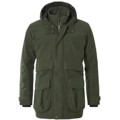 Chevalier Basset Winter Jacket Men Dark Green
