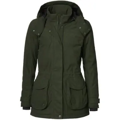 Chevalier Basset Winter Jacket Women Dark Green