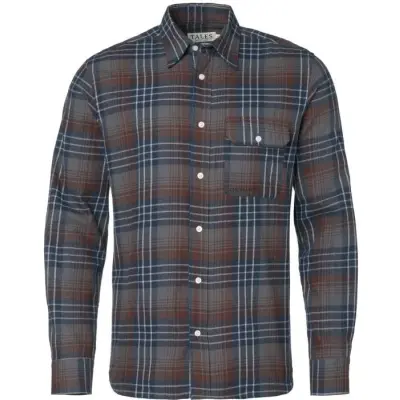 Chevalier Falcon Flannel Shirt Men Checked