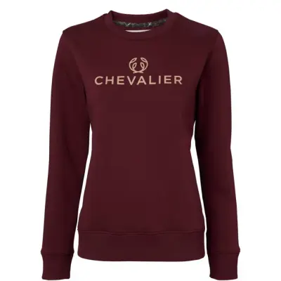 Chevalier Hill Sweatshirt Women Wine Red