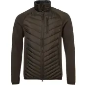 Chevalier Hunter Hybrid Jacket Men Leather Brown