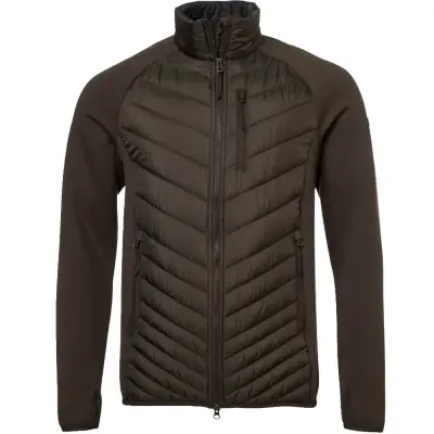 Chevalier Hunter Hybrid Jacket Men Leather Brown