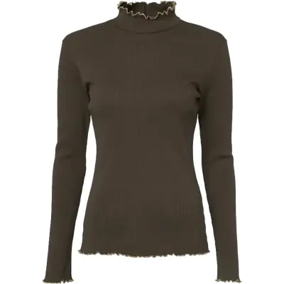 Chevalier Kelly Longsleeve Top Women Leather Brown