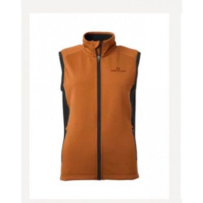 Chevalier Lenzie Fleece Väst Dam Orange/Brown